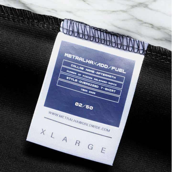 Metralha Worldwide - Wholesale Sweatshirt - Men's - METRALHAXADDFUEL AFTERMATH T-SHIRT BLACK, Collector Edition3