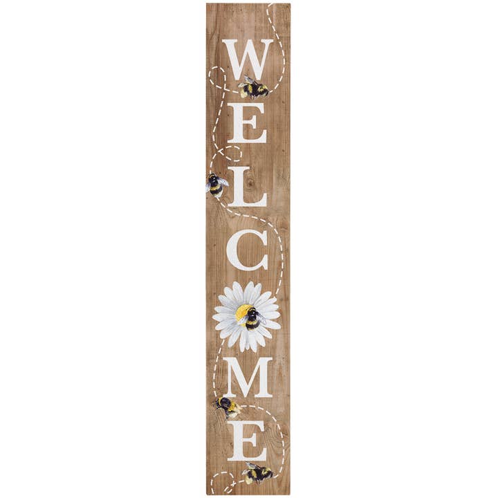 Sincere Surroundings - Wholesale Sign - Welcome Bees - Porch Boards