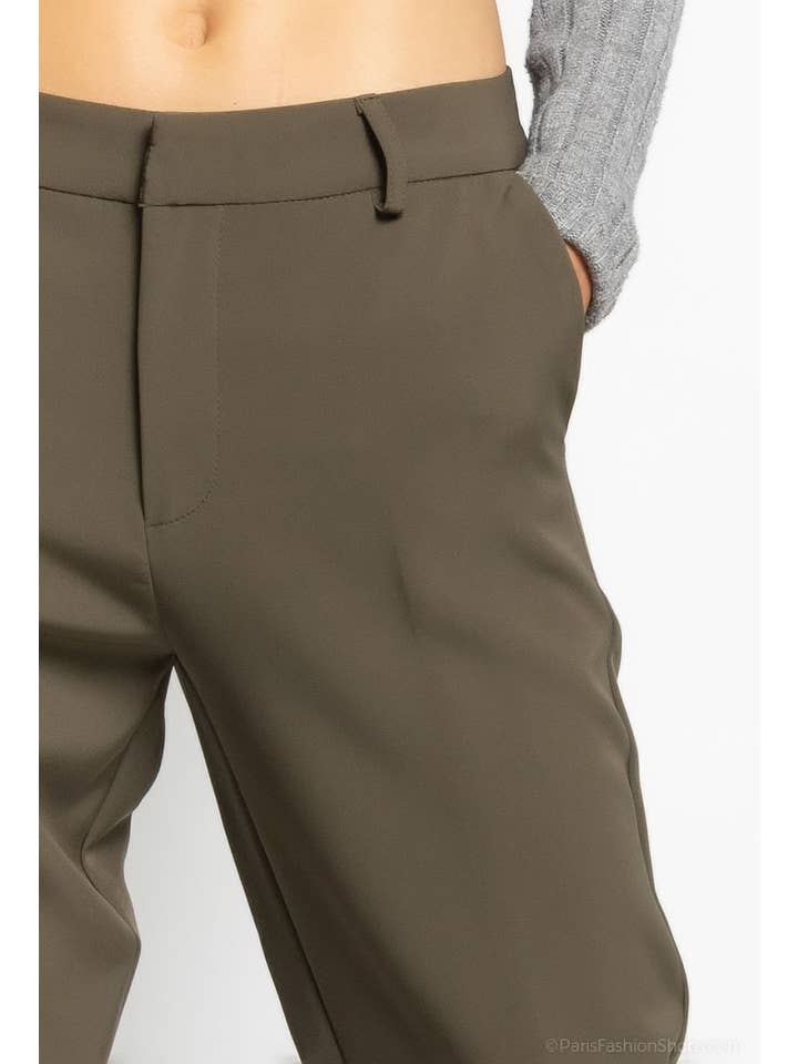 Attentif Paris - Wholesale Broek - Dames - Attentif Paris tijdloze high-waisted sigarettenbroek49