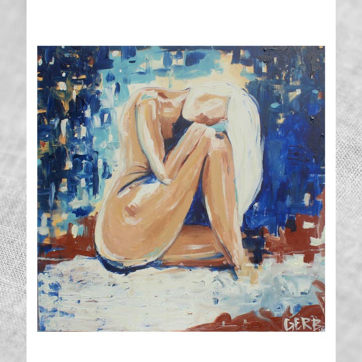 GERB - Wholesale Art Print - "Woman in Winter" / ART PRINT 1