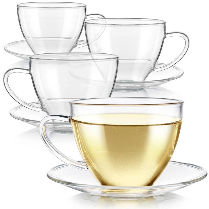 Teabloom Royal Teacup and Saucer Set of Four for wholesale by Teabloom