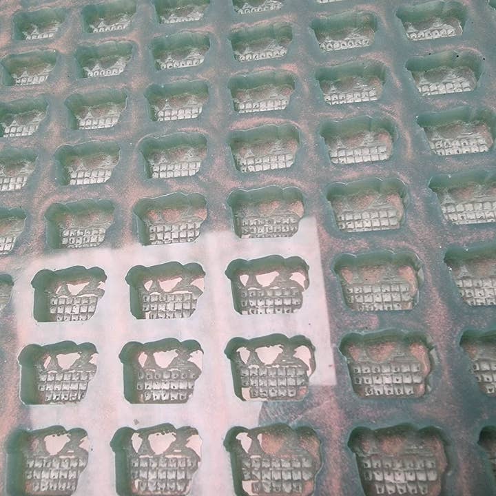 Laundry Basket Scoop / Scoopies / Scoopy / Tiny Melts Silicone Mould for wholesale by Mr Resin