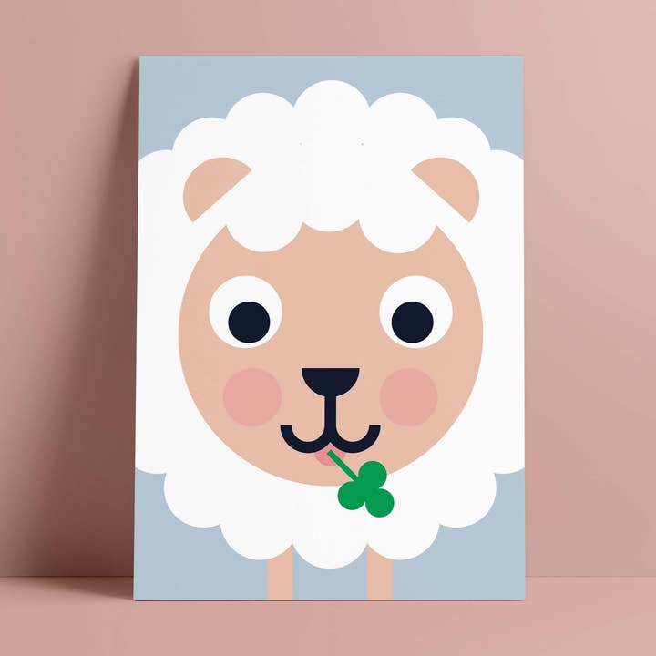 Postkarte // Schaf für den Großhandel von Designfräulein