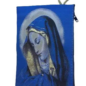 Rosary Pouch - Our Lady of Sorrows 4" x 6" for wholesale by Oremus Mercy