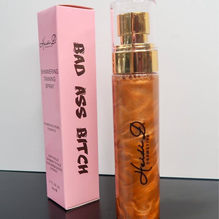 Heidi D Cosmetics - Wholesale Bath/Body Oil - Golden Body Glow1