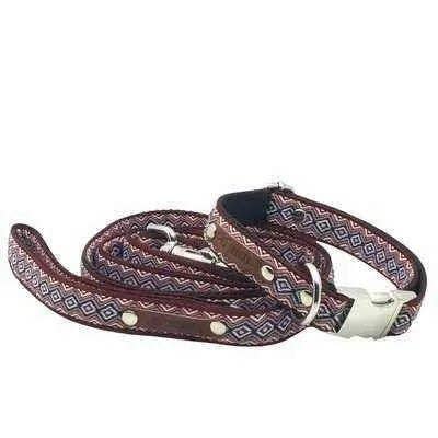 Finnigan - Wholesale Pet Collar - Dog - Luxurious Pup Elegance Collar Set: Handmade Designer Style for Your Pup 🐾