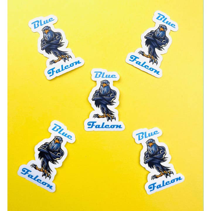 Otto's Grotto - Wholesale Sticker - Blue Falcon Sticker for Police Law Enforcement Military