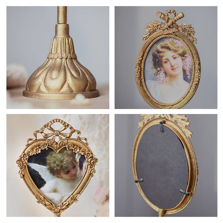 Vagabond Vintage - Wholesale Picture Frame - VINTAGE PEDESTAL PHOTO FRAME