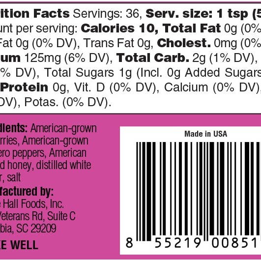 The General's Hot Sauce - Wholesale Hot Sauce - Berry Breach - The General's Hot Sauce1