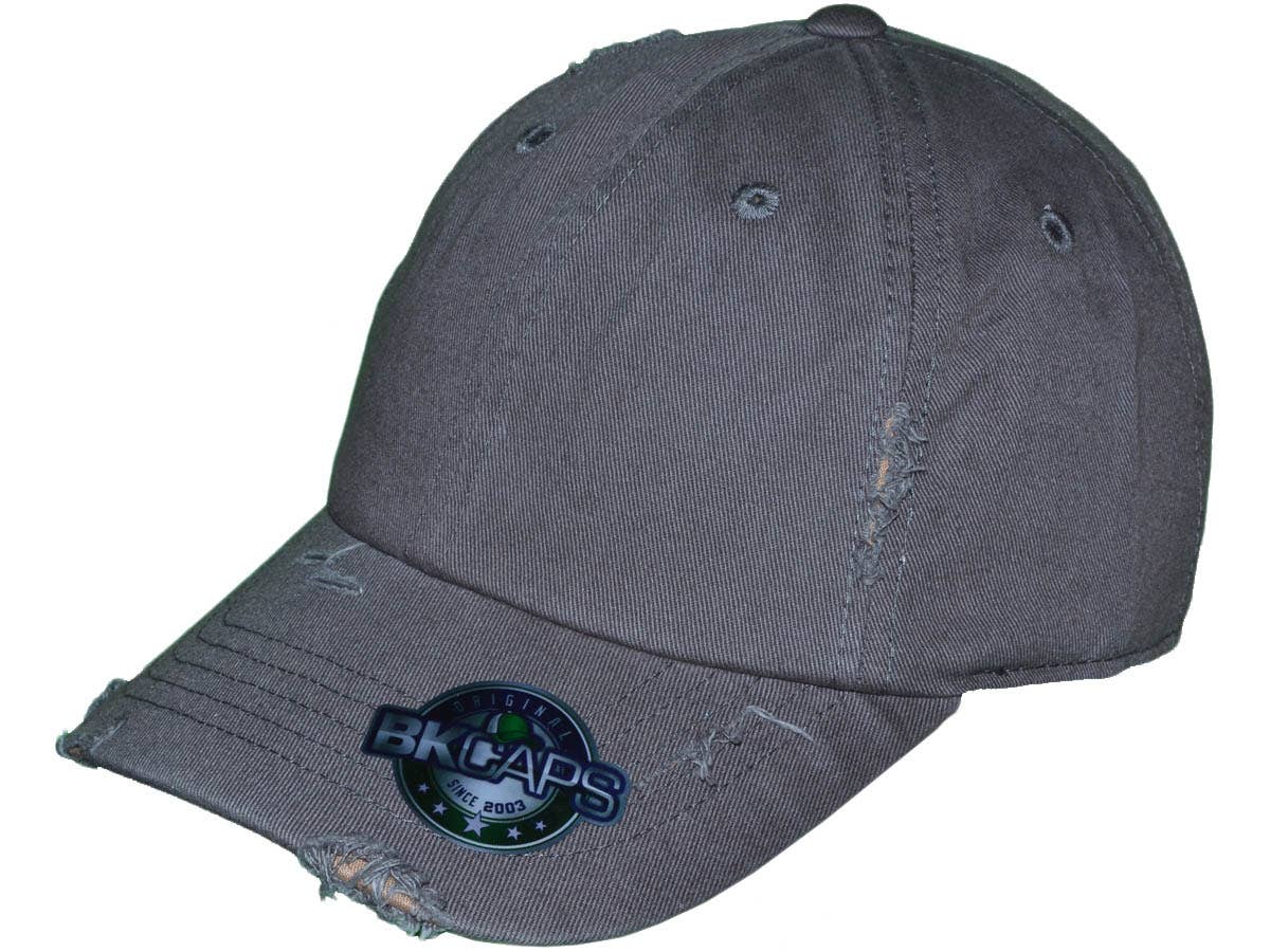Buck Wholesale - Vendita all'ingrosso Cappellino da baseball - Unisex - Cappello vintage da papà, in cotone di alta qualità, a basso profilo, strappato21