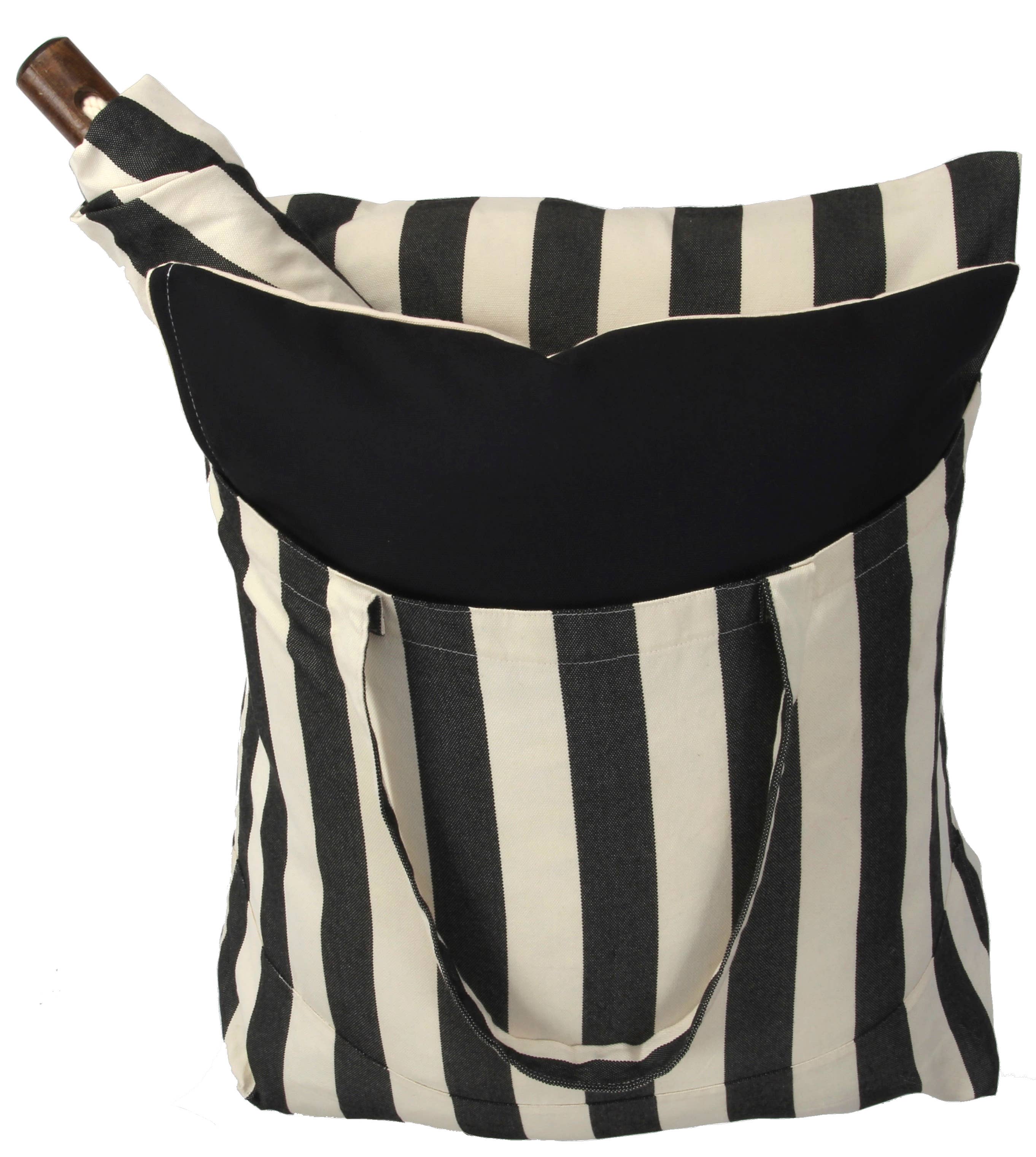 Magnolia Casual - Wholesale Swing Set - Hammock Swing 4-Piece Set indoor / outdoor - Black & White16