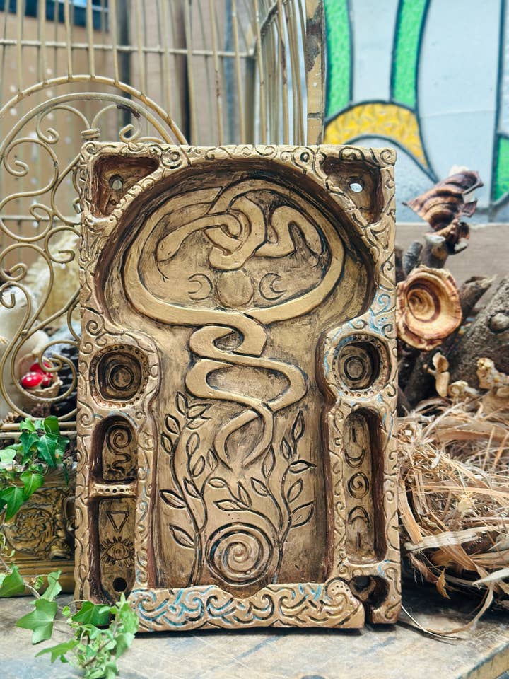 🐍 The Serpent Moon Shrine for wholesale by Carys Martin Ceramics