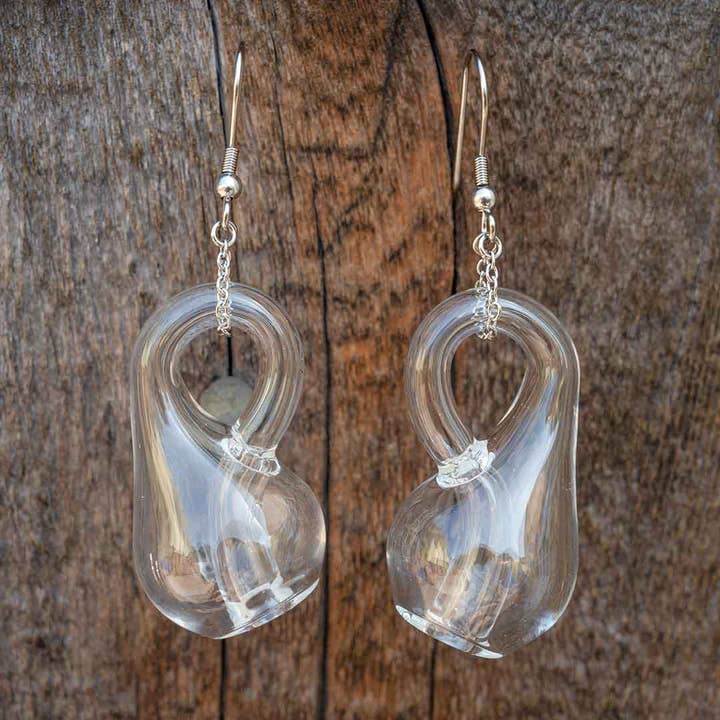 Klein Bottle Earrings for wholesale by Boutique Academia