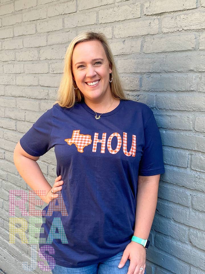 Adult Houston Texas Shirt for wholesale by Rea Rea J's