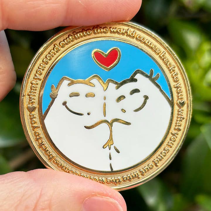 Be Kind Always Challenge Coin for wholesale by Bekyoot Inc