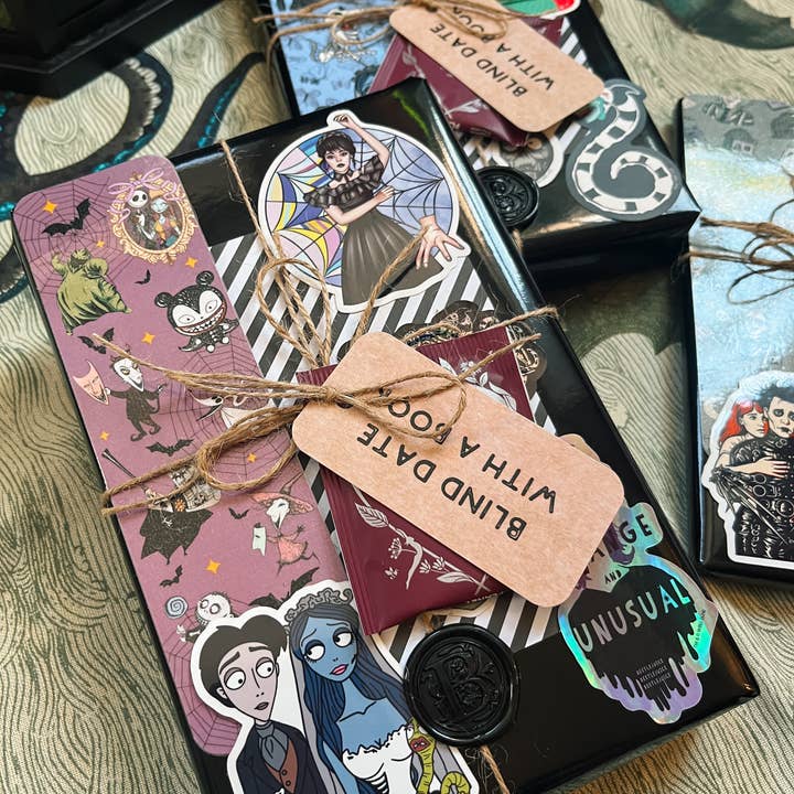 Belladonna Book Coven – wholesale Contemporary and literary fiction – Tim Burton Blind Date with a Book3