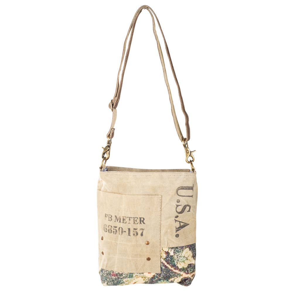Clea Ray Canvas Bags & Clothing - Wholesale Shoulder Bag - Women's - U.S.A. PB Meter Shoulder Bag3