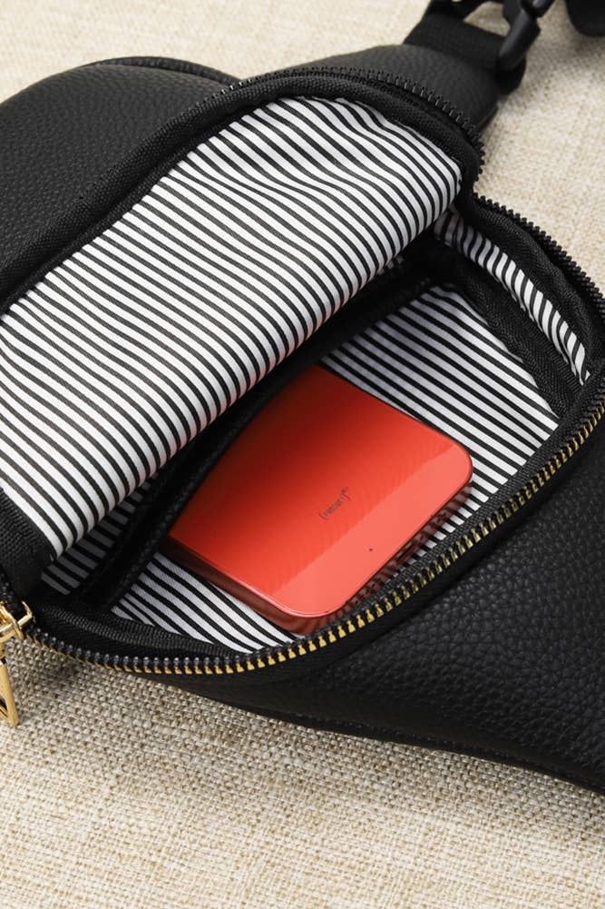 Hana – Engroshandel Crossbodytaske - Dame – Solid PU slynge taske16