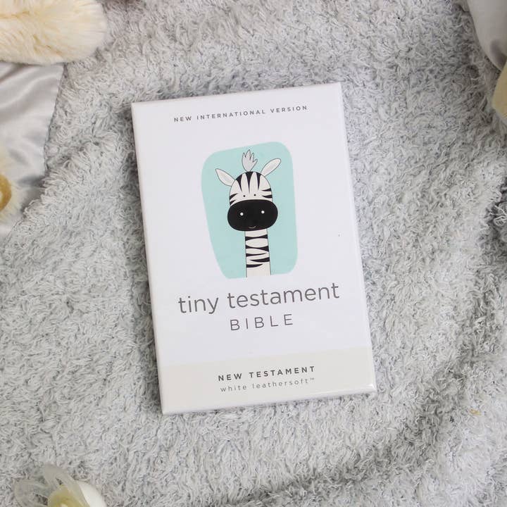 HarperCollins Christian Publishing - Wholesale Religion - NIV Tiny Testament Bible New Testament Leathersoft White8