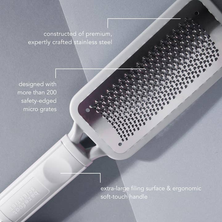 Barefoot Scientist - Wholesale Foot Scrub/Polish - The Gratest | Professional-grade stainless steel rasp3