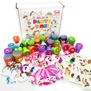 68 Pcs Party Favors for Kids, Pop Fidget Treasure Box Toys for Classroom,  Prizes for Kids Classroom, Goodie Bag Stuffers, Pinata Stuffers Filler