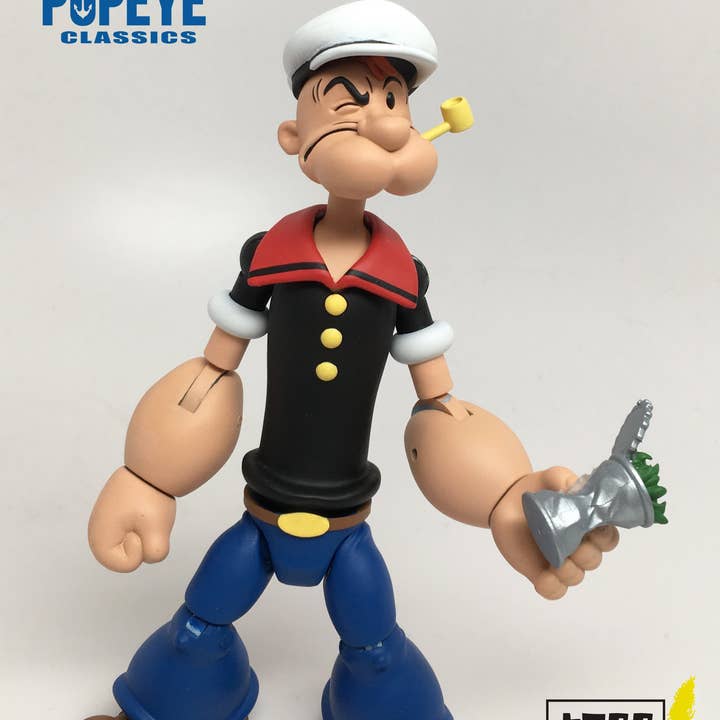 Boss Fight Studio Llc - Wholesale Figurine Toy - Kids - Popeye Classics Action Figure: Popeye the Sailor Man8