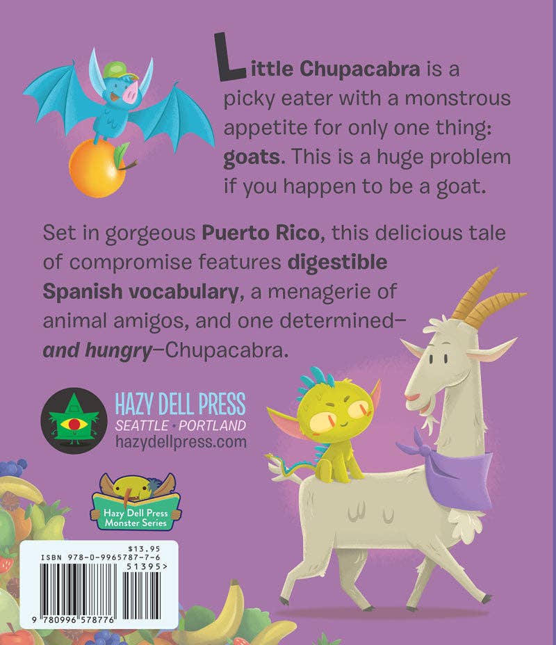 Hazy Dell Press - Wholesale Early Reader Book (6-8) - Don't Eat Me, Chupacabra! / ¡No Me Comas, Chupacabra! 5