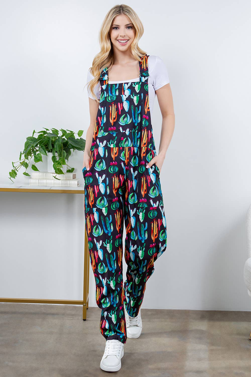 LA Soul - Vente Salopette – femme - Combinaison salopette Cactus3