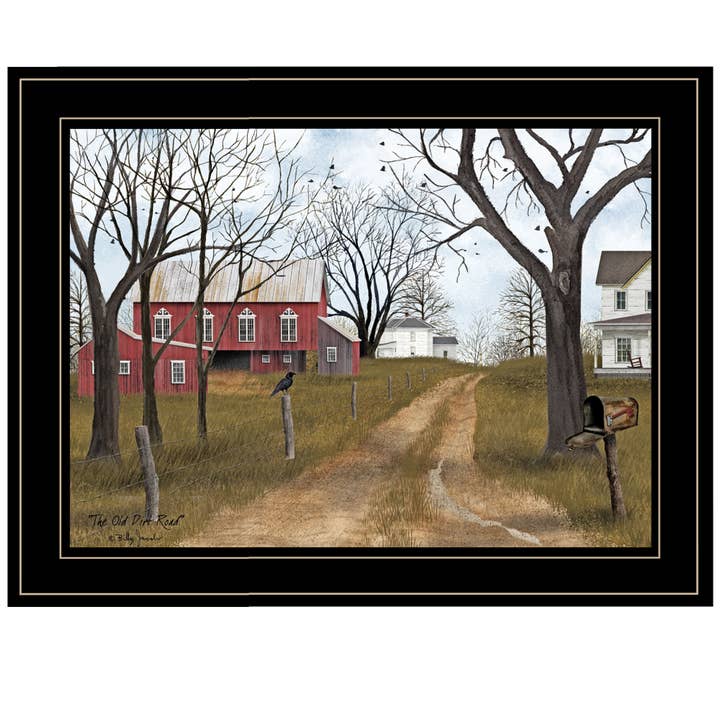 "The Old Dirt Road" By Billy Jacobs, Ready to Hang Print for wholesale by Trendy Decor 4U