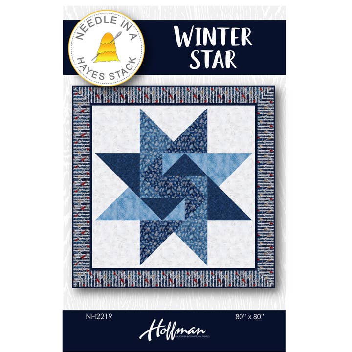 Needle in a Hayes Stack - Wholesale Quilt - Winter Star1