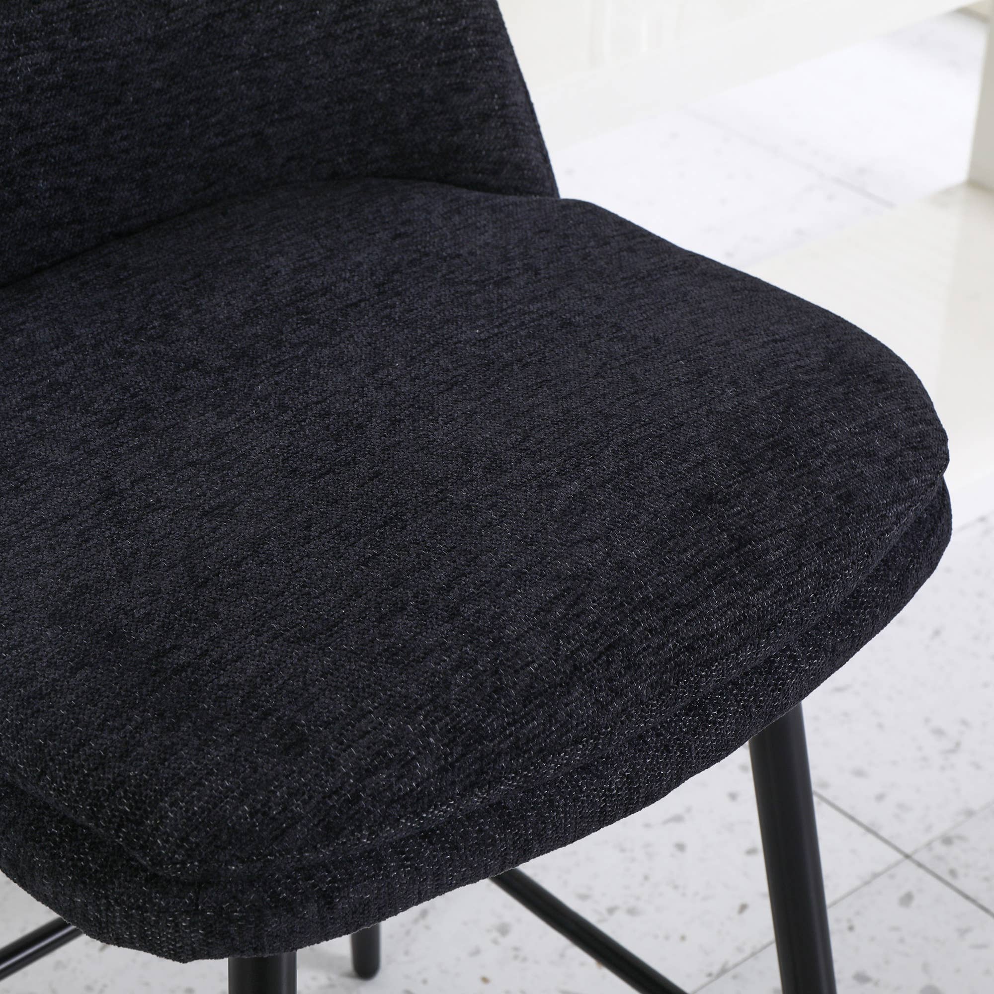 HOMYCASA DESIGN INC - Vente Tabouret - Tabourets de Comptoir Pivotants Ensemble Hauteur 26" Option Lin/Cuir PU4