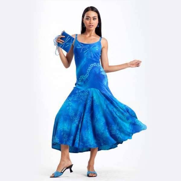 Vestido largo hawaiano de ensueño para bailar para venta al por mayor de Tropical Tantrum