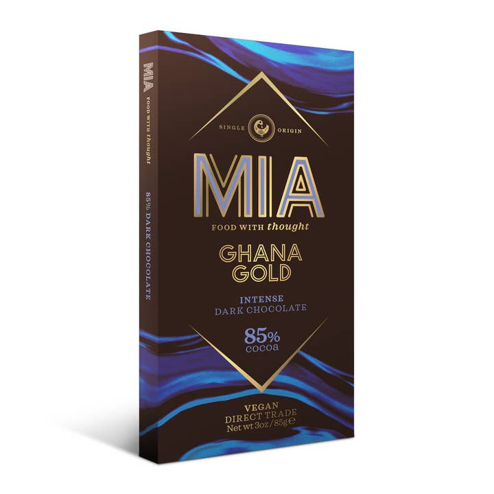 85% INTENSIV MÖRK CHOKLAD - VEGAN, FAIRTRADE (85G) för wholesale av MIA