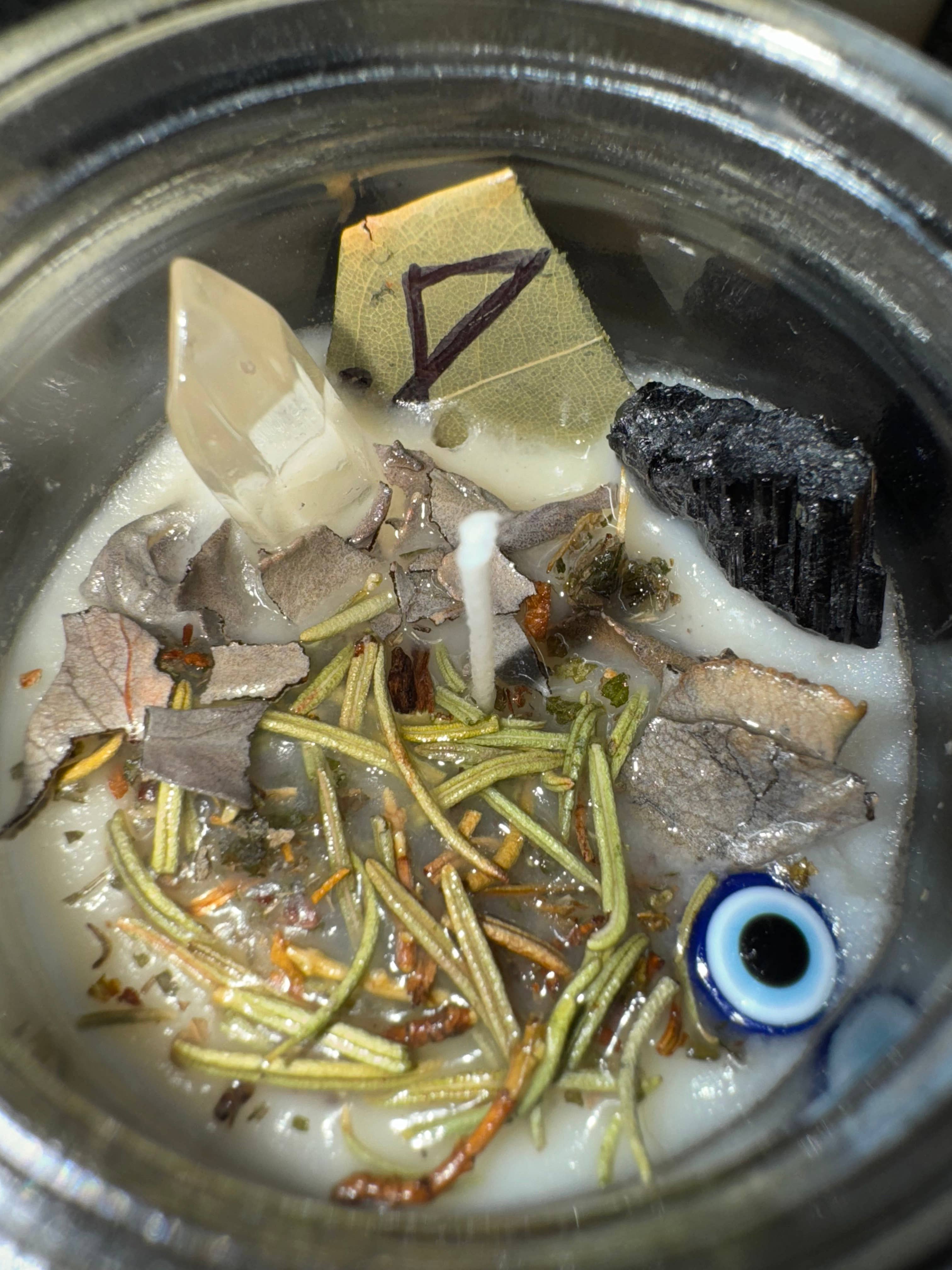 Empathic Moon 777 - Wholesale Votive Candle - Divine Protection Archangel Michael Ritual Candle | 16 Oz.6