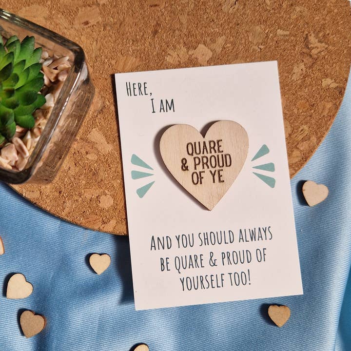 CARRÉ ET FIER DE VOUS pour la vente par Parful Stuff