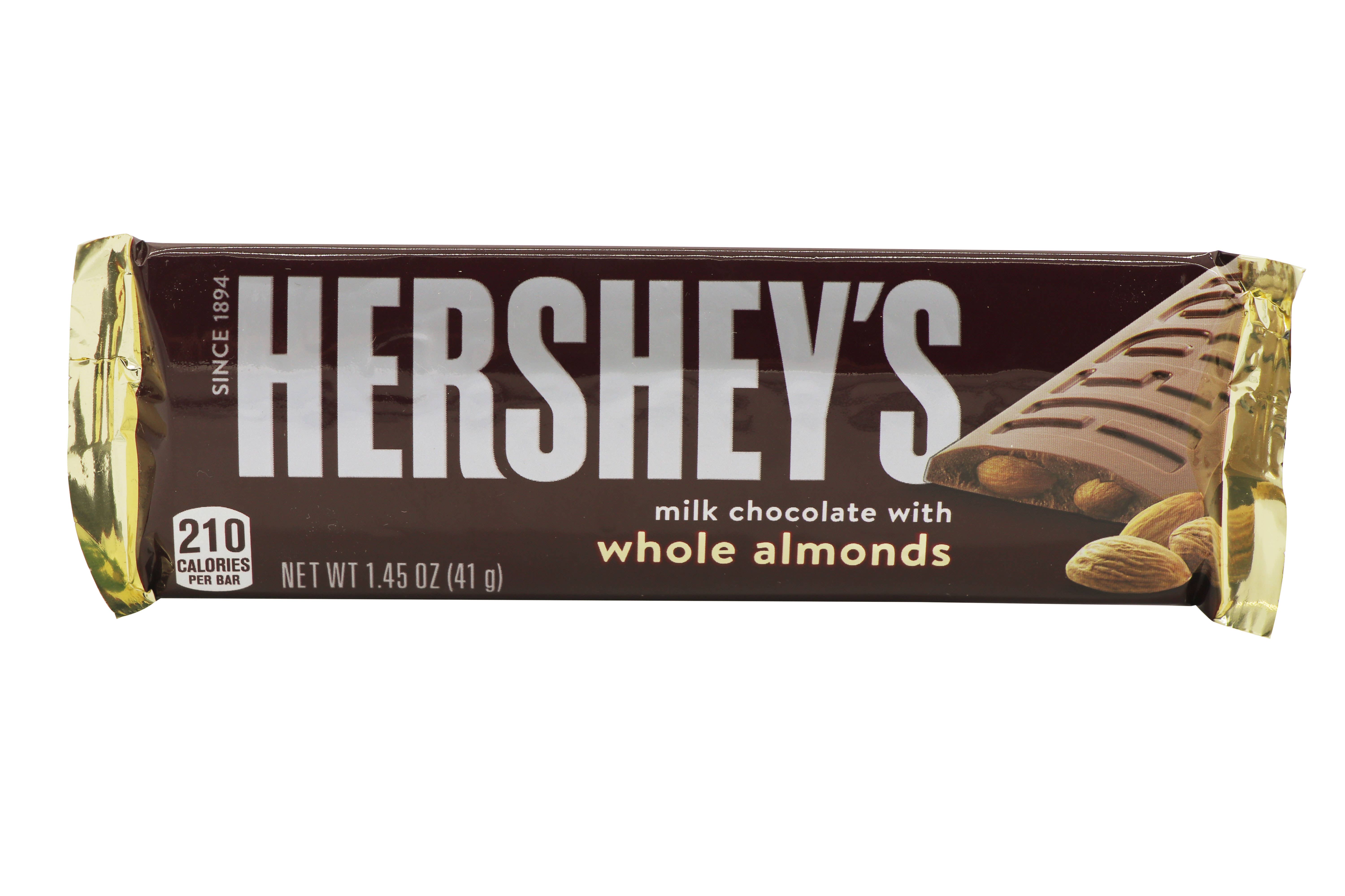 Grandpa Joe's Candy Shop - Wholesale Chocolate Bar - Hershey's Almond Bar, 1.45oz, 36ct Case1