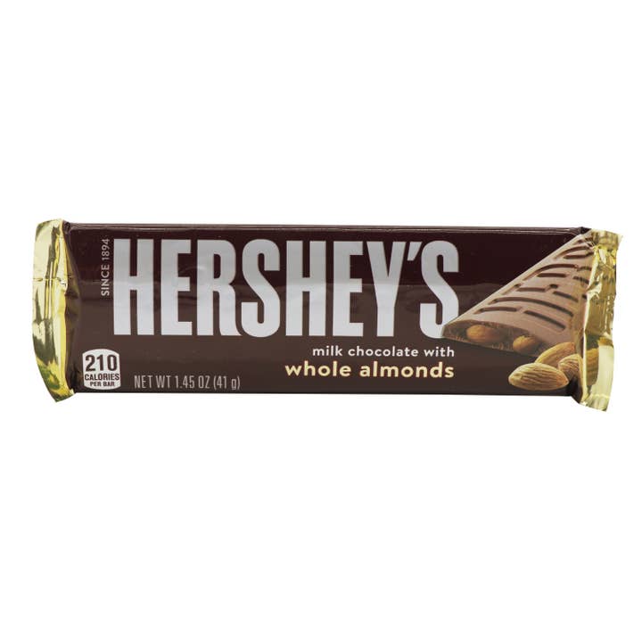 Grandpa Joe's Candy Shop - Wholesale Chocolate Bar - Hershey's Almond Bar, 1.45oz, 36ct Case1