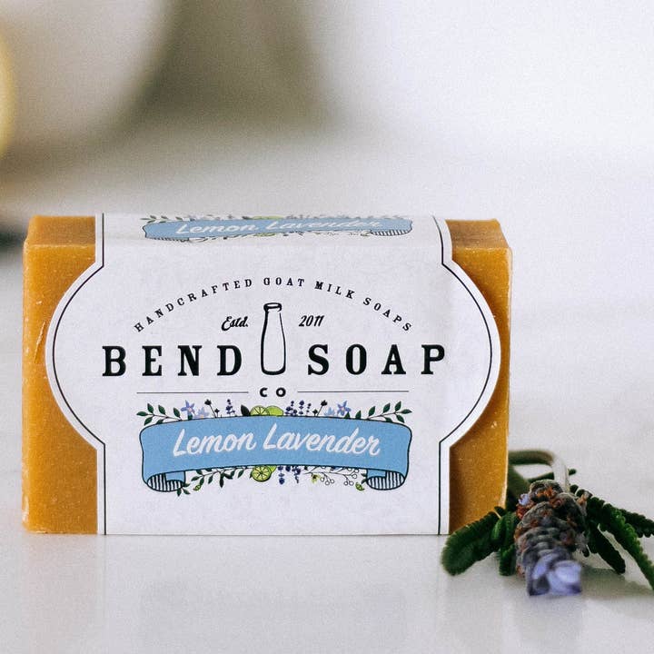 Lemon Lavender Spring Gift Set for wholesale by Bend Soap Company