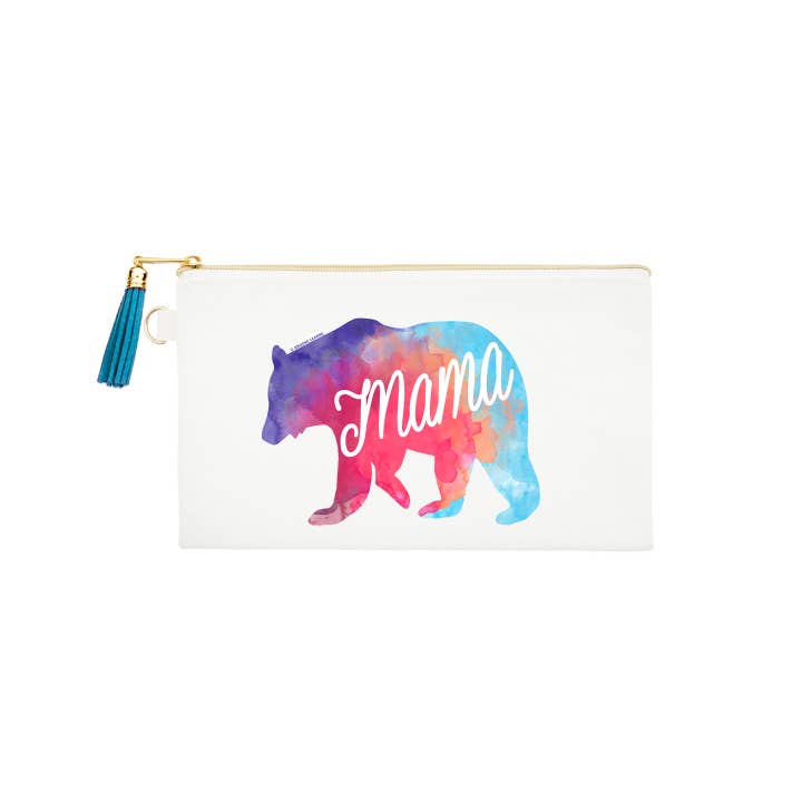 Mama Bear Zipper Bag for wholesale by Brooke LeAnne