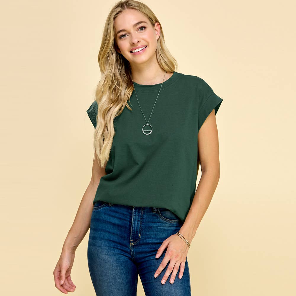 Les Amis - Wholesale T-Shirt - Women's - Short Sleeve Solid Top13