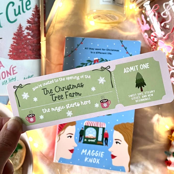 The Christmas Tree Farm Bookmark for wholesale by Glitter Paper Scissors