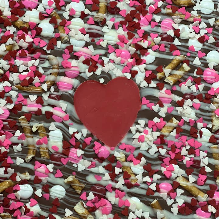 CB Stuffer - Wholesale Chocolate Box - Love Is Candy bits & pretzel Pizza2