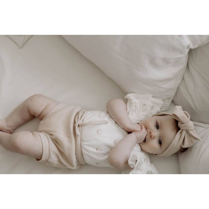 Woven Kids - Wholesale Fashion Headband - Baby - Waffle Headband Nude4