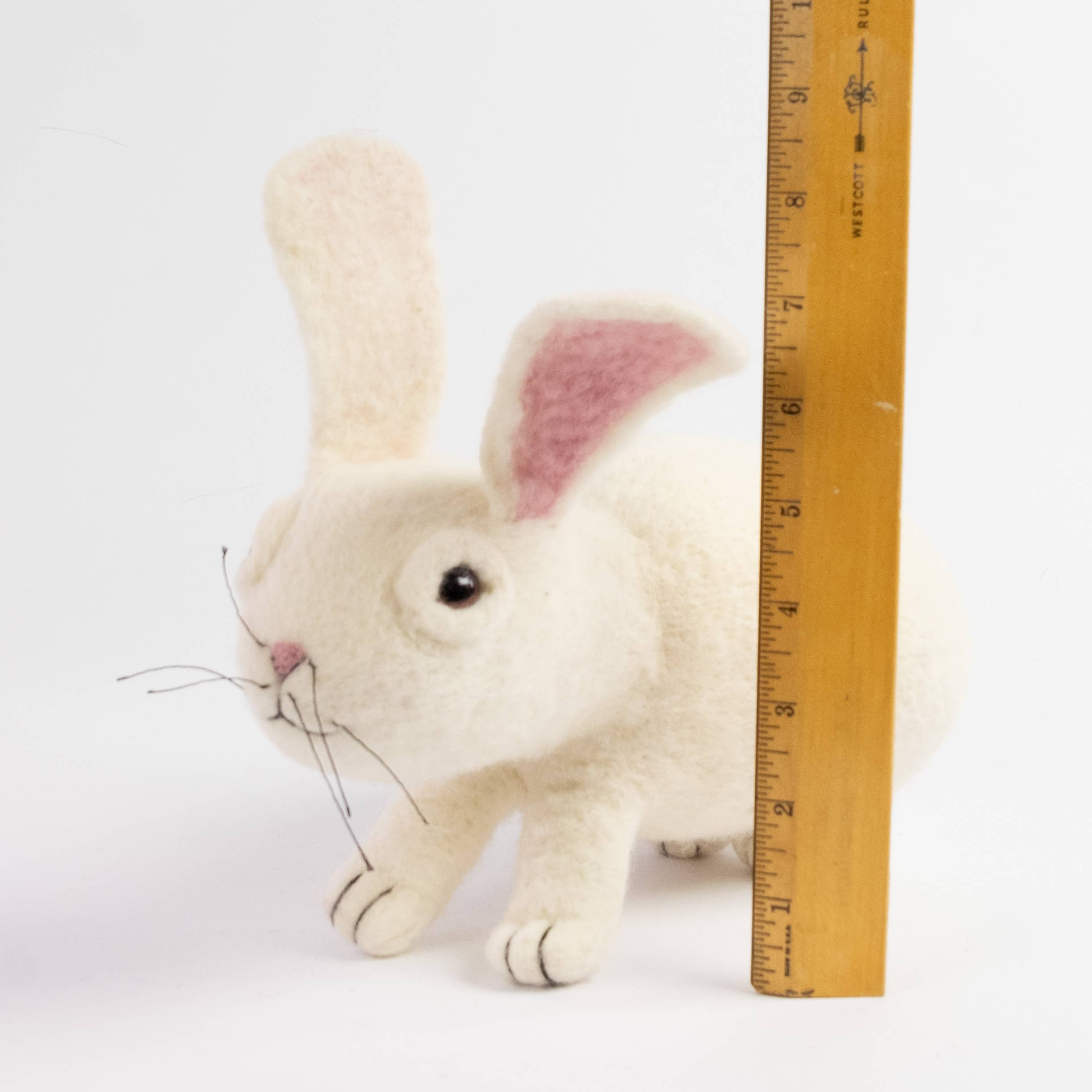 The Winding Road - Wholesale Decorative Tabletop Object - Toys - White Bunny Rabbit - Small and Large4