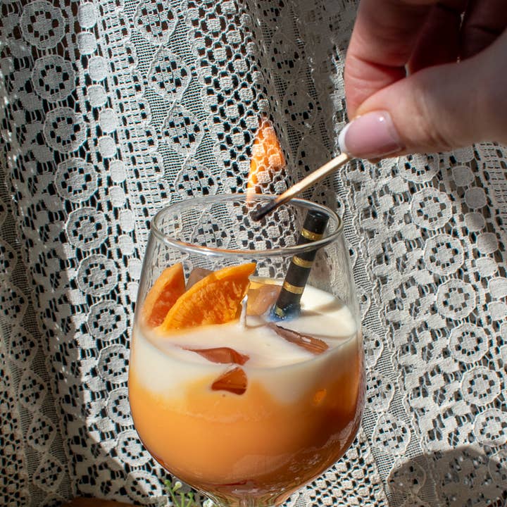 Pink Spruce - Wholesale Novelty candle - Aperol Spritz Soy Blend Candle - Hand Poured in Small Batch 1