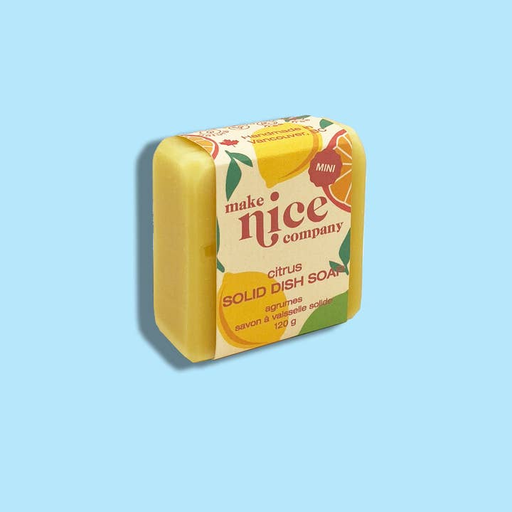 Make Nice Company - Wholesale Dish Soap - Mini Solid Dish Soap1
