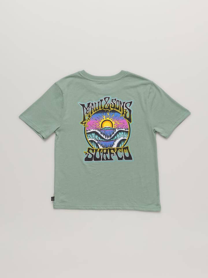 Dreierpack Jungen Kurzarm-T-Shirt für den Großhandel von Maui and Sons