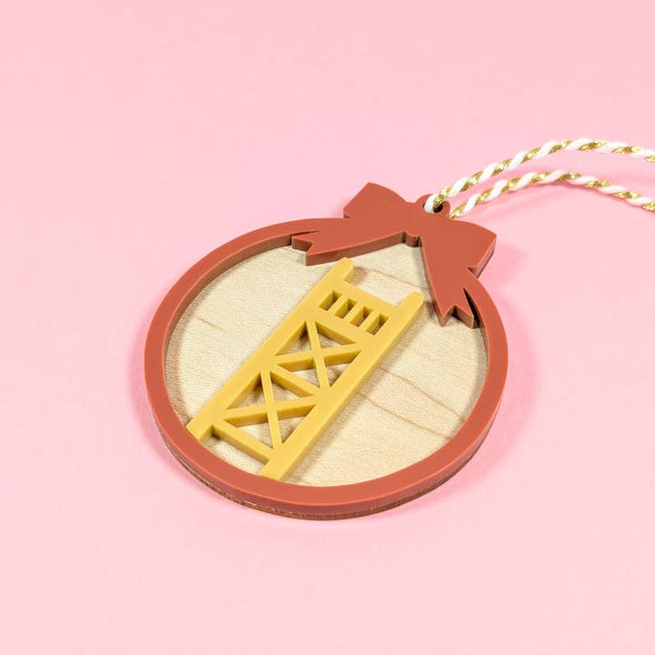Crafted - Wholesale Ornament - Sacramento Tower Bridge Ornament3