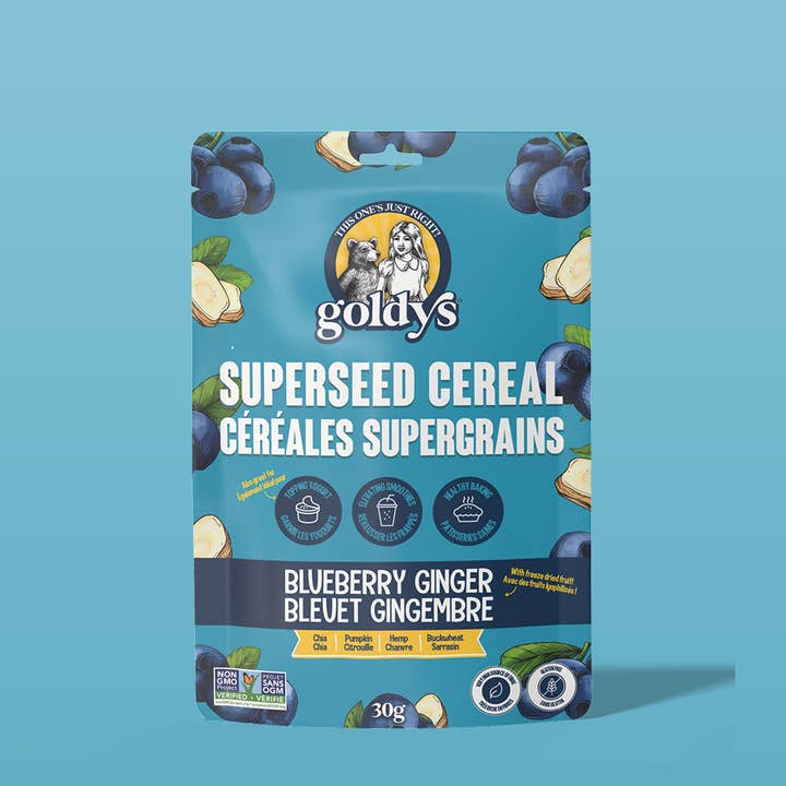 Blueberry Ginger | Grab-n-Go for wholesale by Goldy's