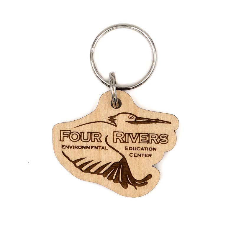 Steamer Lane Design - Wholesale Keychain - Unisex - Custom Wood Keychains6
